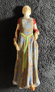 Royal Doulton.  Philippa of Hainault (1314-1369).  Fine Bone China Figurine.  Made in England.